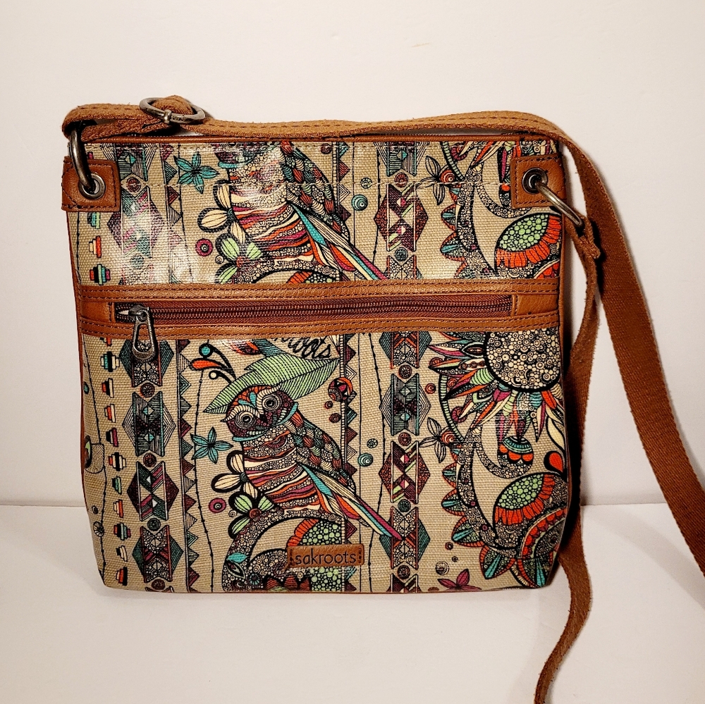 Sakroots Spirit Desert Wild at Heart Crossbody Bag